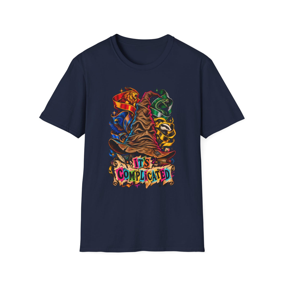 Sorting Hat | Its Complicated | Harry Potter Hogwarts T Shirt