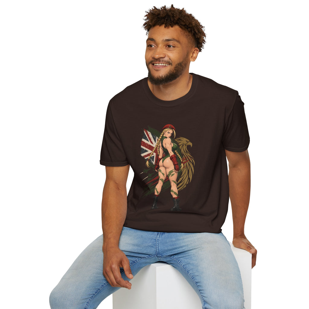 Cammy Street Fighter | Sexy Cammy Pin Up Girl Graphic T Shirt
