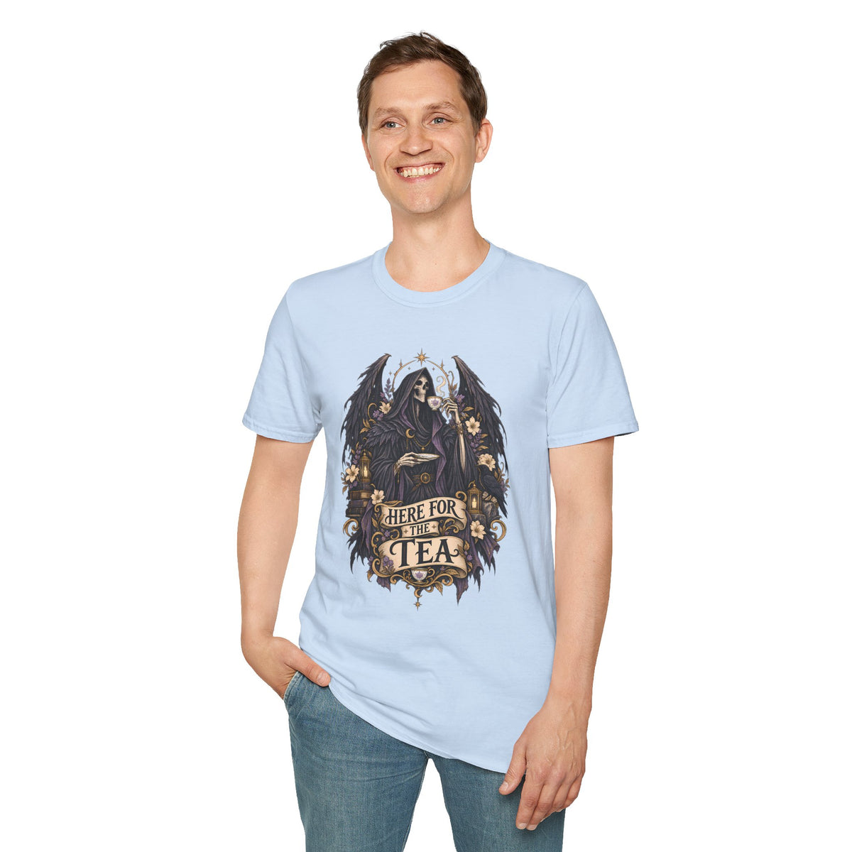 Here for the Tea | The Suriel ACOTAR Character Graphic T Shirt