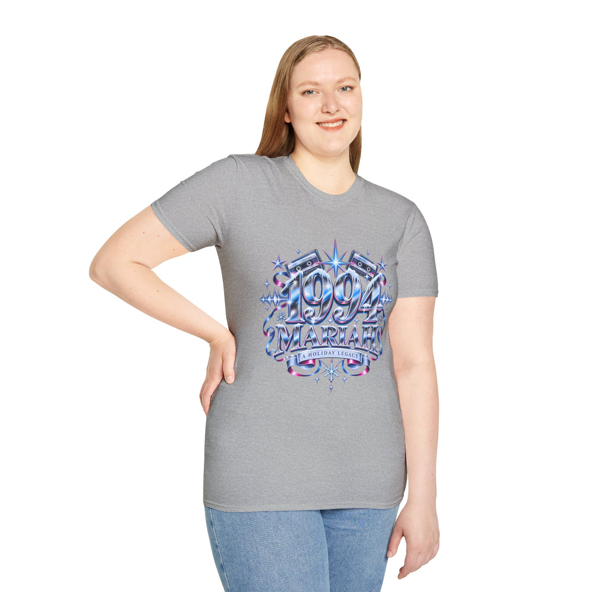 1990s Mariah Carey Graphic T-Shirt | Retro Cassette Pop Vintage Tour Style