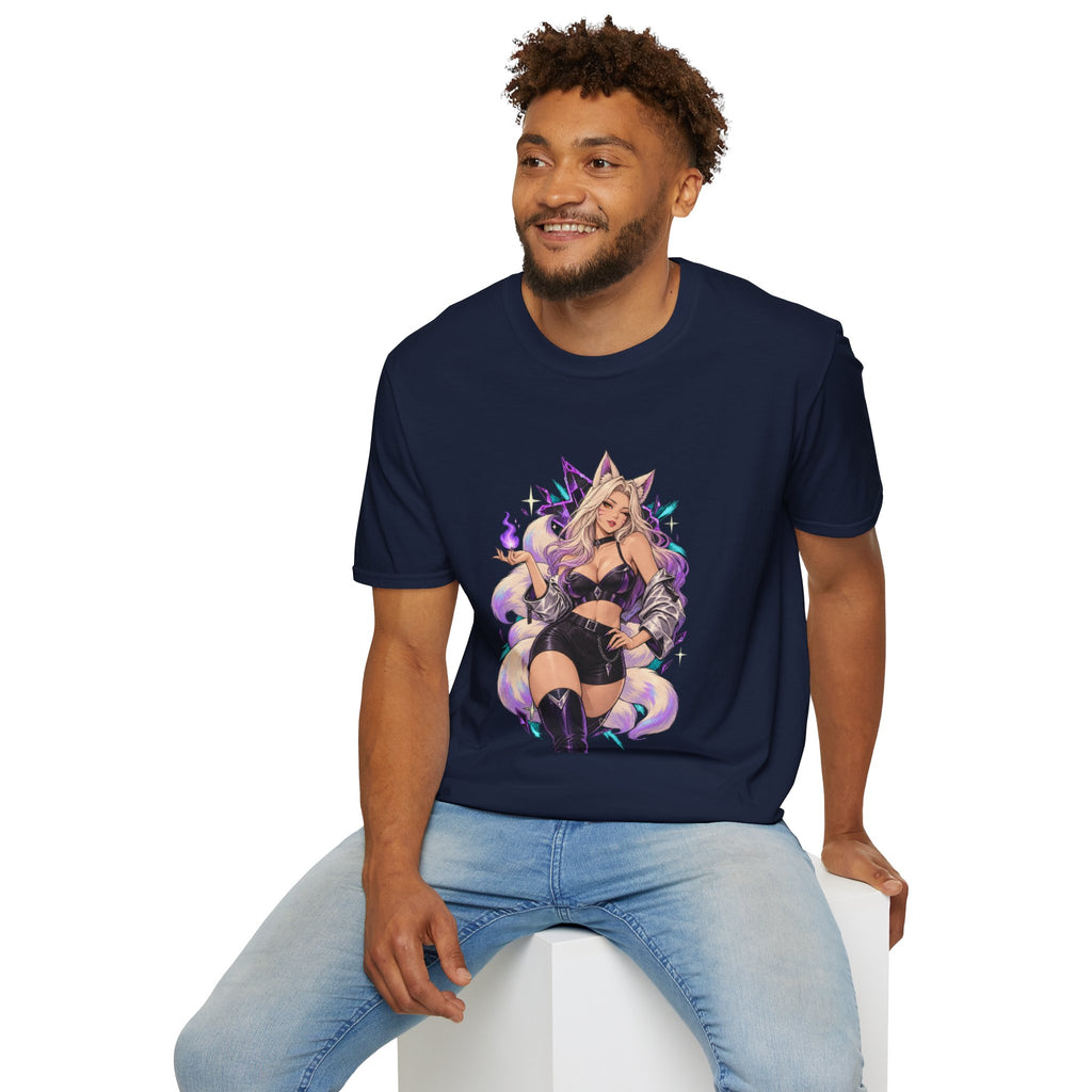 Ahri | League of Legends | Anime Fox Pin Up Girl T-Shirt