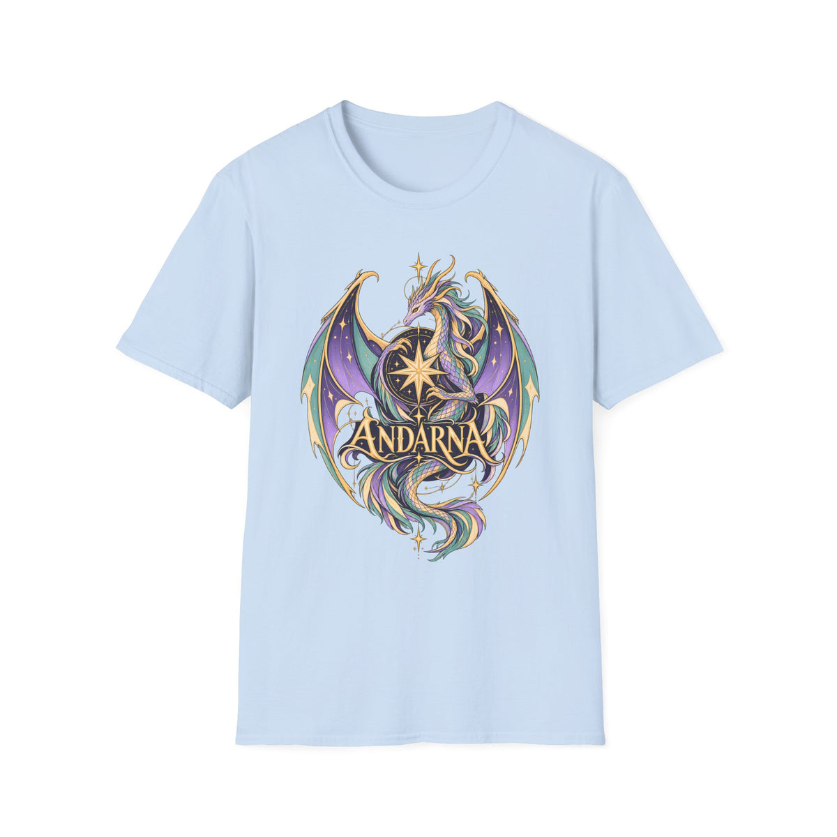 Andarna | Onyx Storm Dragon Graphic T-Shirt | Book Inspired