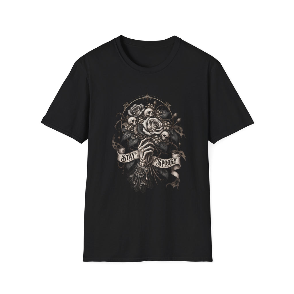 Stay Spooky Skull & Roses T-Shirt