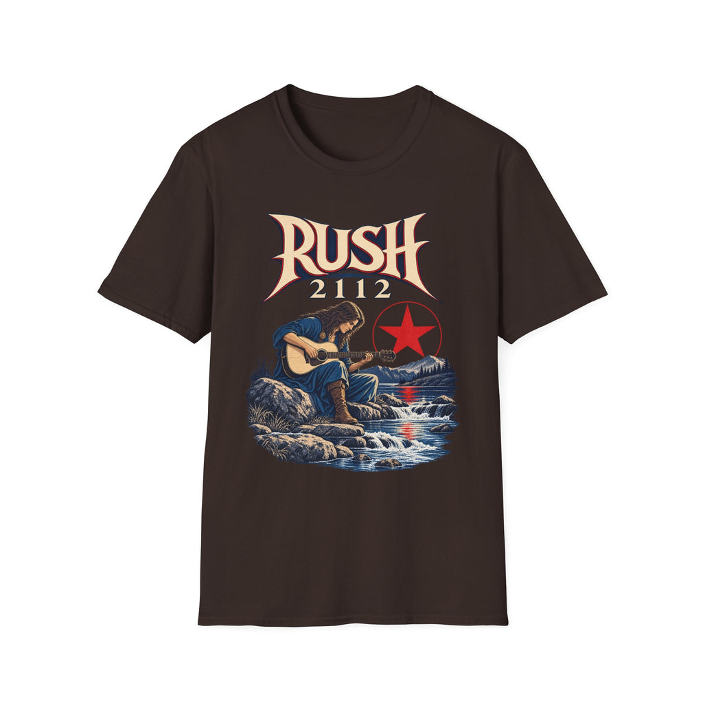 Rush | 2112 | Acoustic Guitar | Prog Band T-Shirt