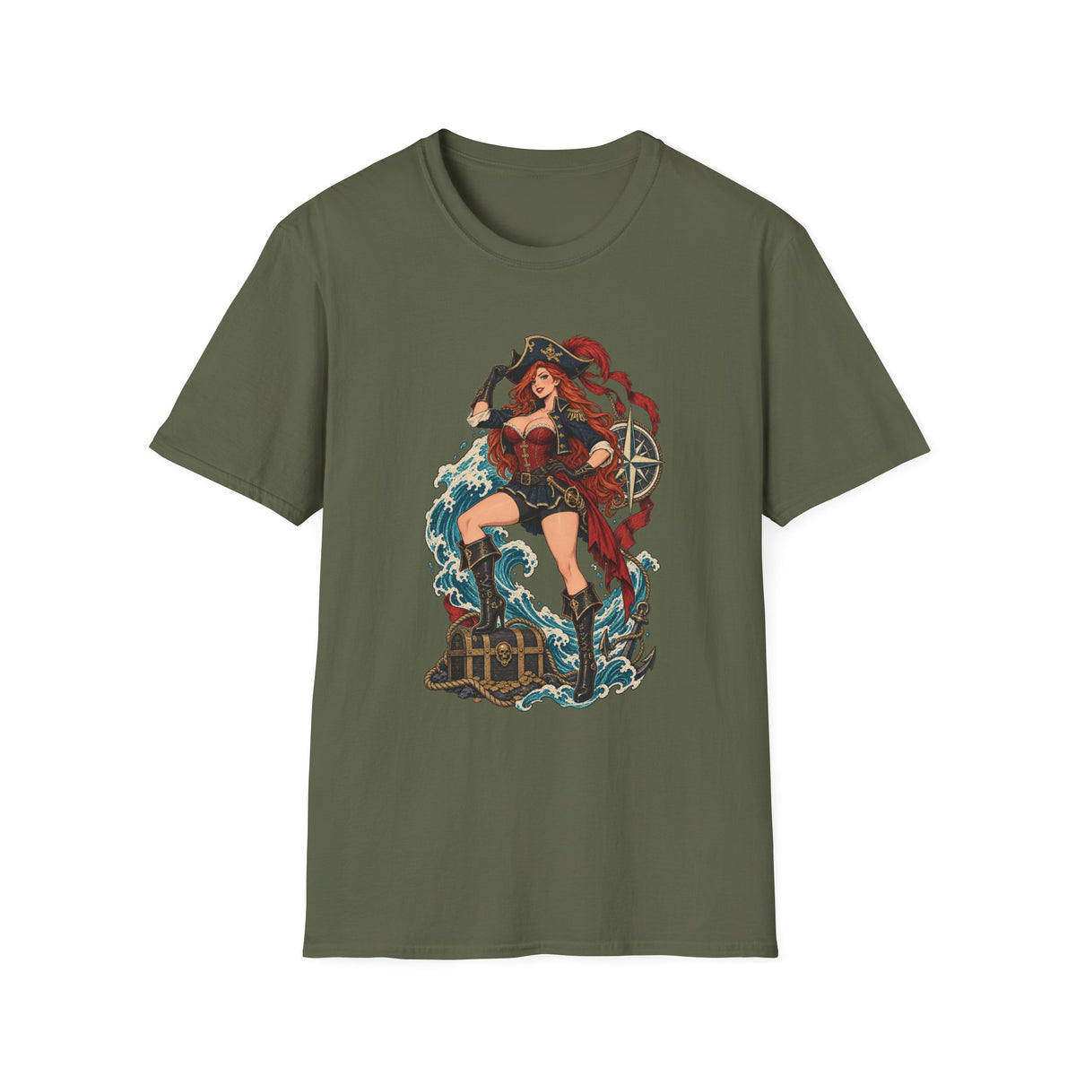Miss Fortune | League of Legends | Sexy Pirate Pin-Up T-Shirt