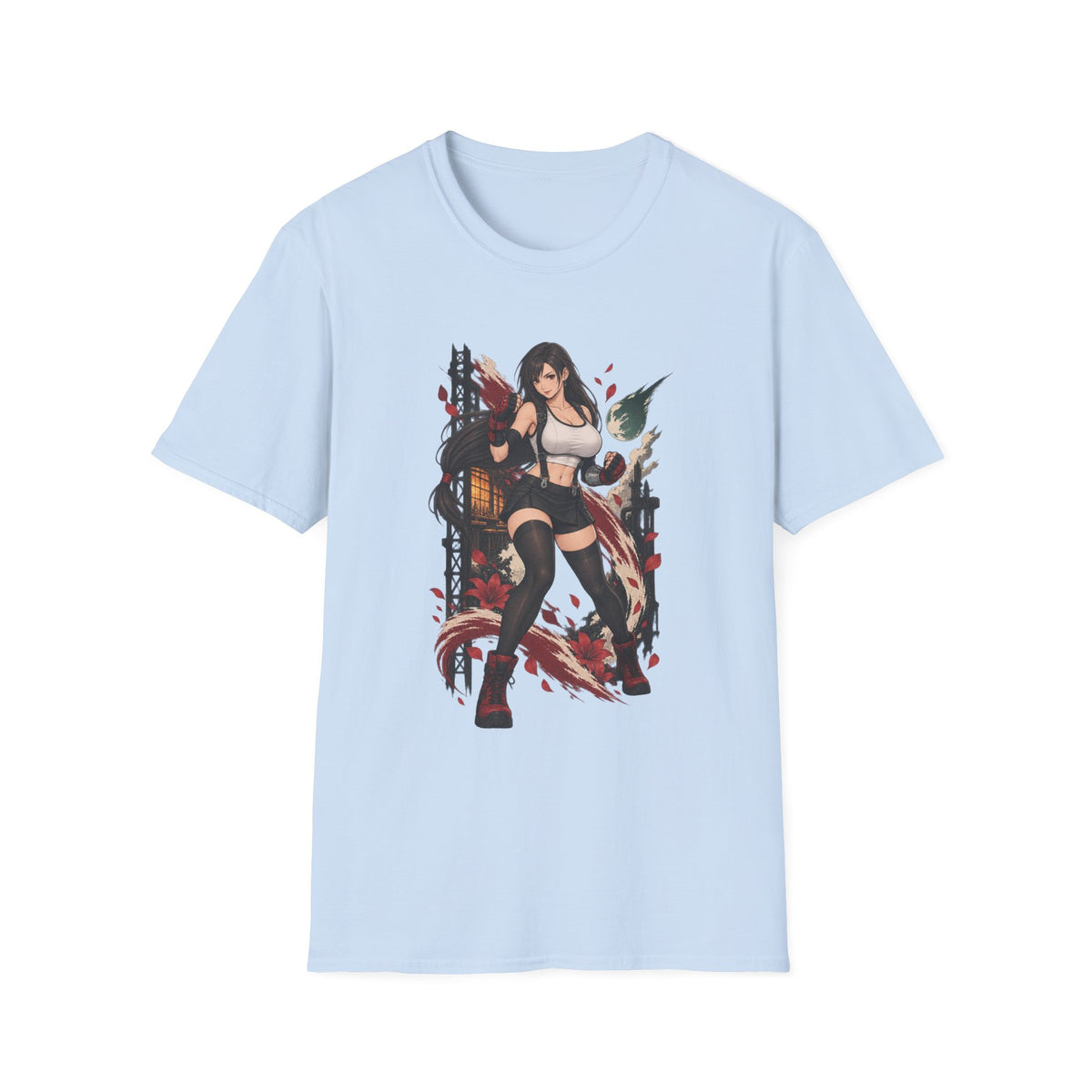 Tifa Lockhart | Final Fantasy Sexy Pin Up Videogame Graphic Shirt