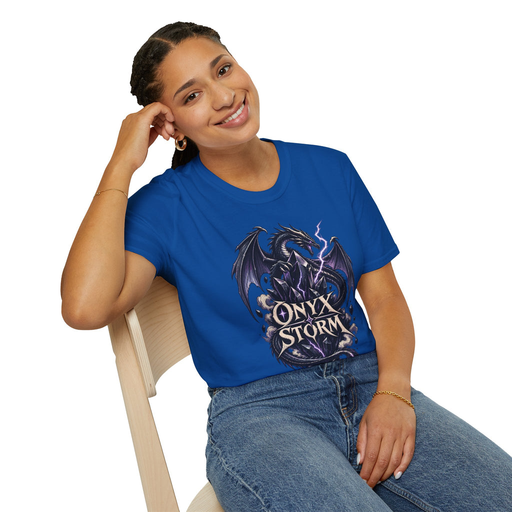 Onyx Storm | Fantasy Book Readers Dragon T-Shirt