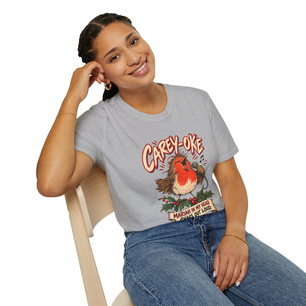 Robin 'Carey-oke' T-Shirt | Mariah in My Head Funny Holiday Tee
