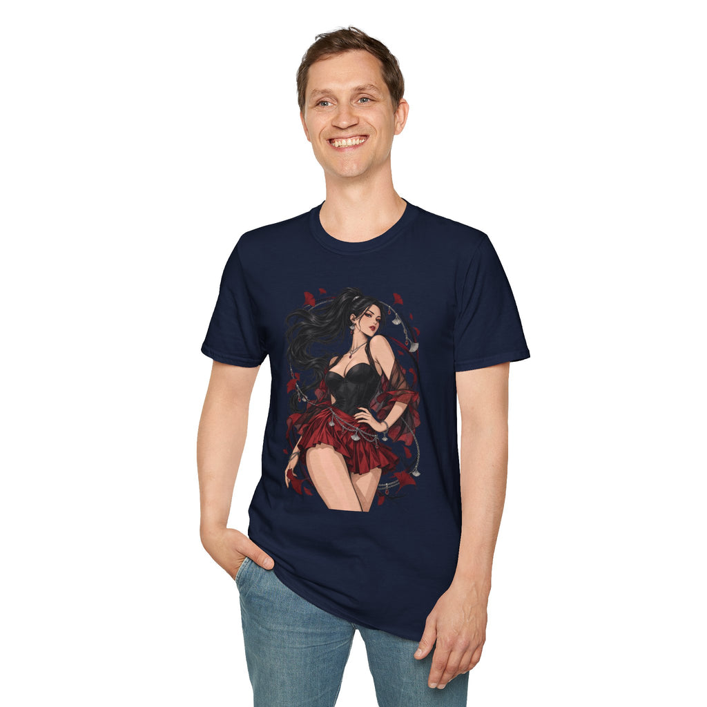 Victoria | Japanese Anime Style Sexy Pin Up Girl Graphic Shirt