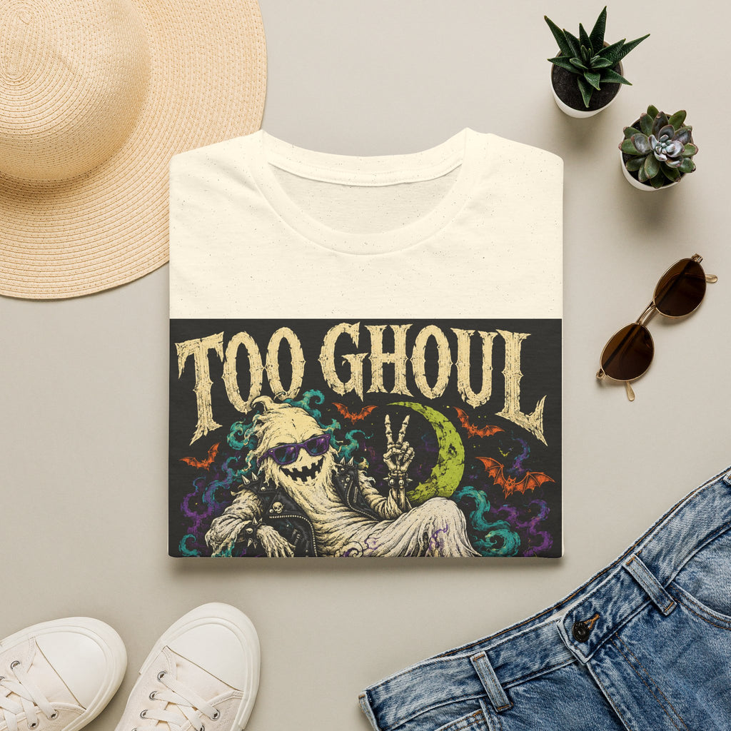 Too Ghoul For You T-Shirt — Retro Halloween Ghost Pumpkin Tee