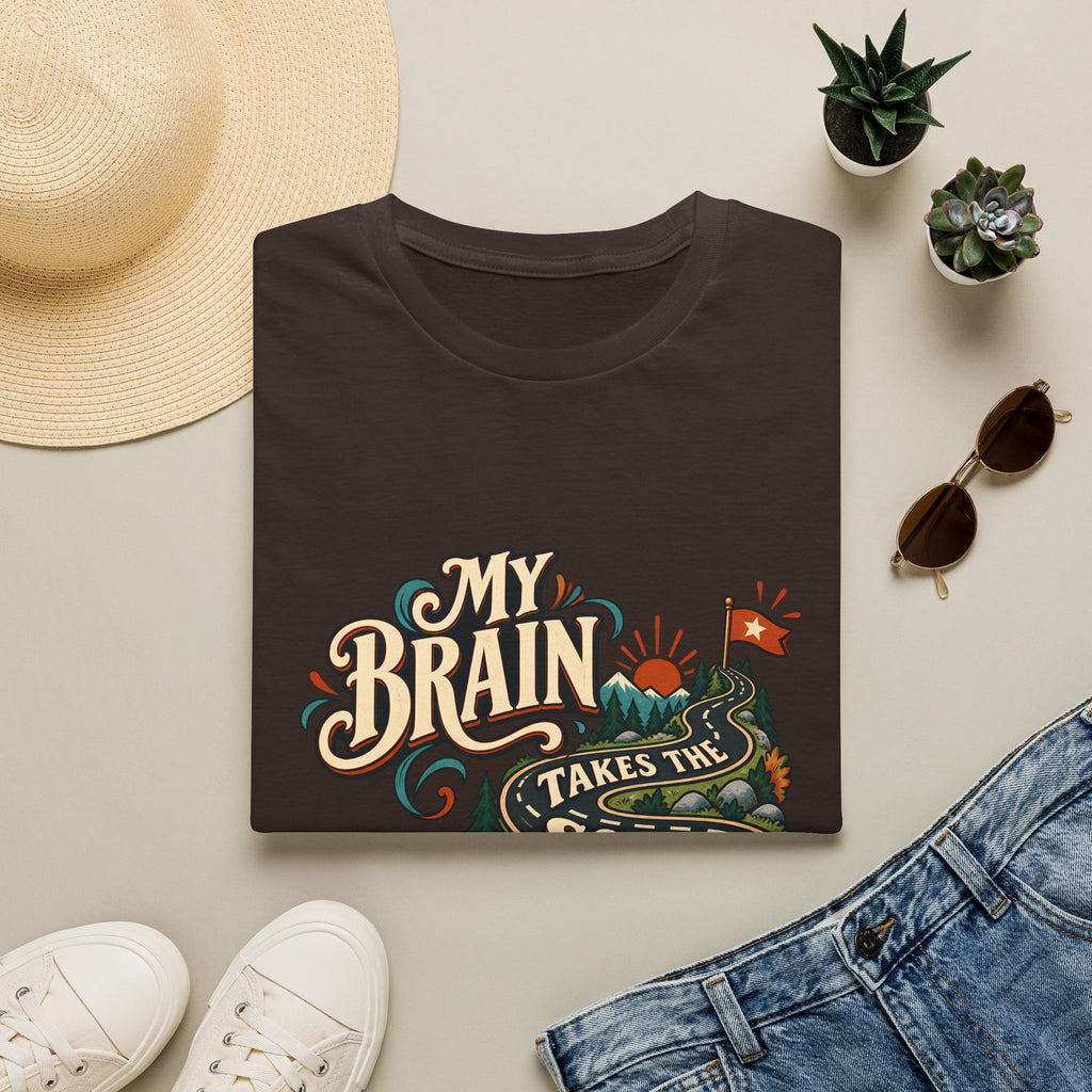 The Scenic Route | A Beautifully Different Mind | Neurodivergent Shirt