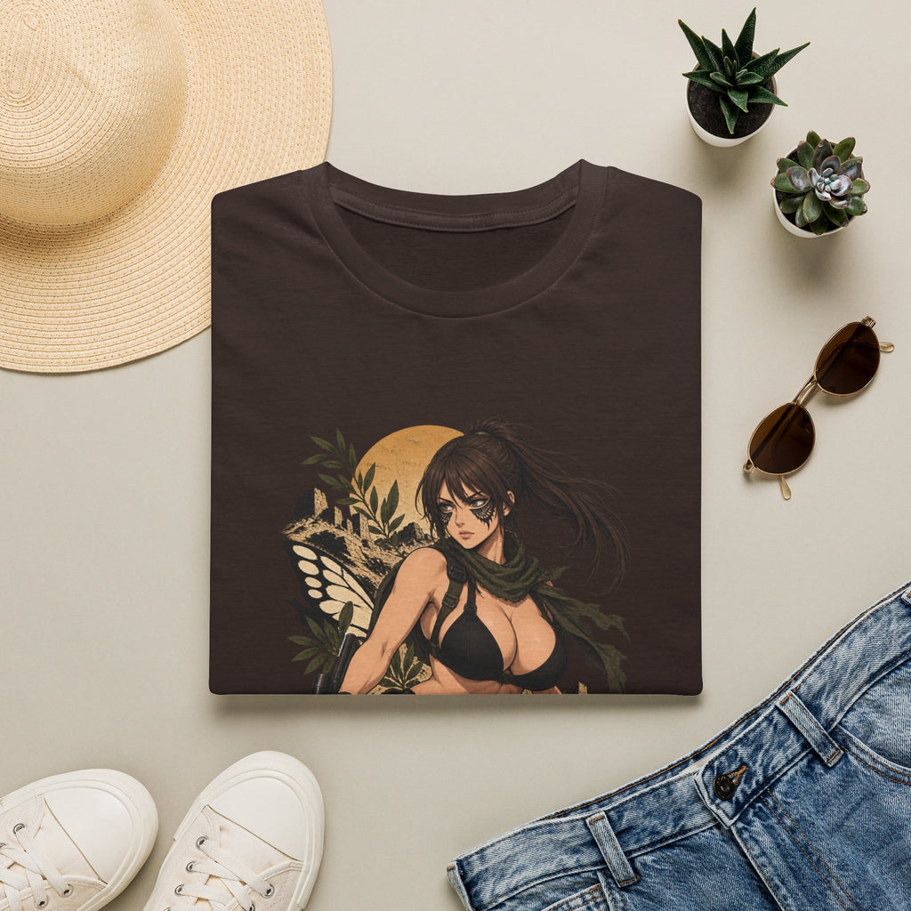 Quiet | Sexy Metal Gear Pin Up Girl | Anime Style Sniper Girl T-Shirt