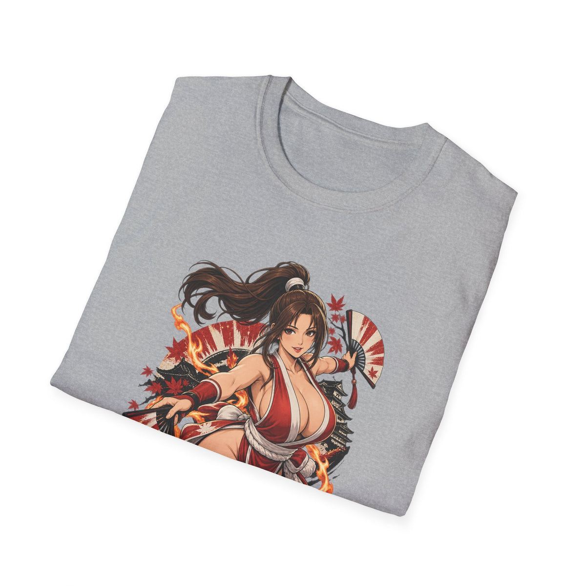 Mai Shiranui | Fatal Fury | Anime Style Pin up Girl Warrior T-Shirt