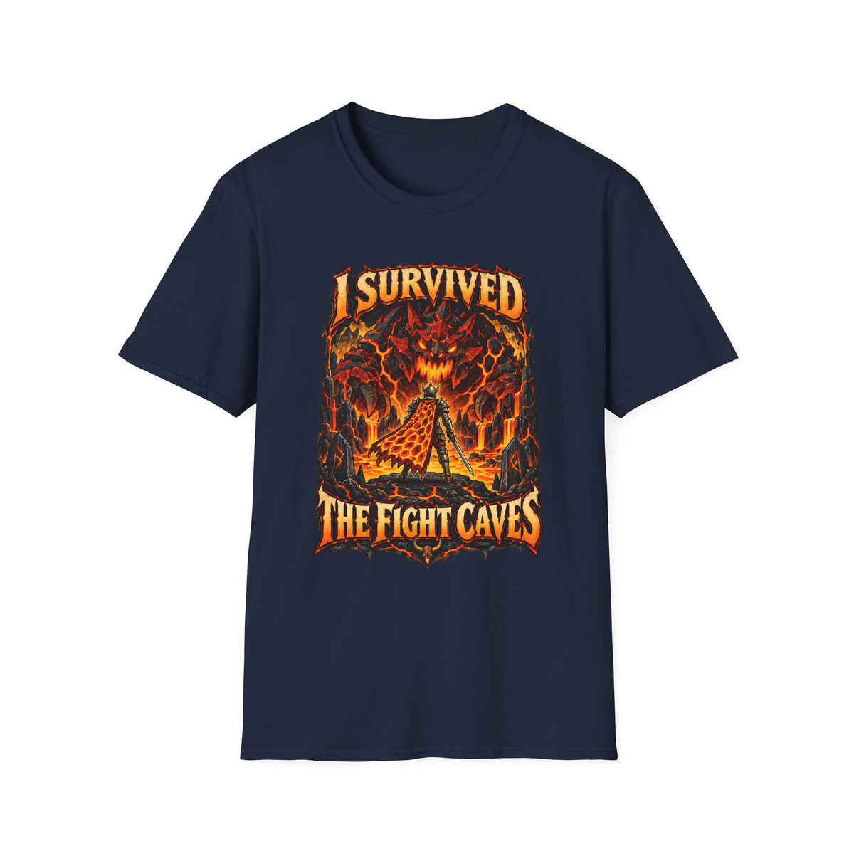 I Survived The Fight Caves Runescape / OSRS Inspired T-Shirt