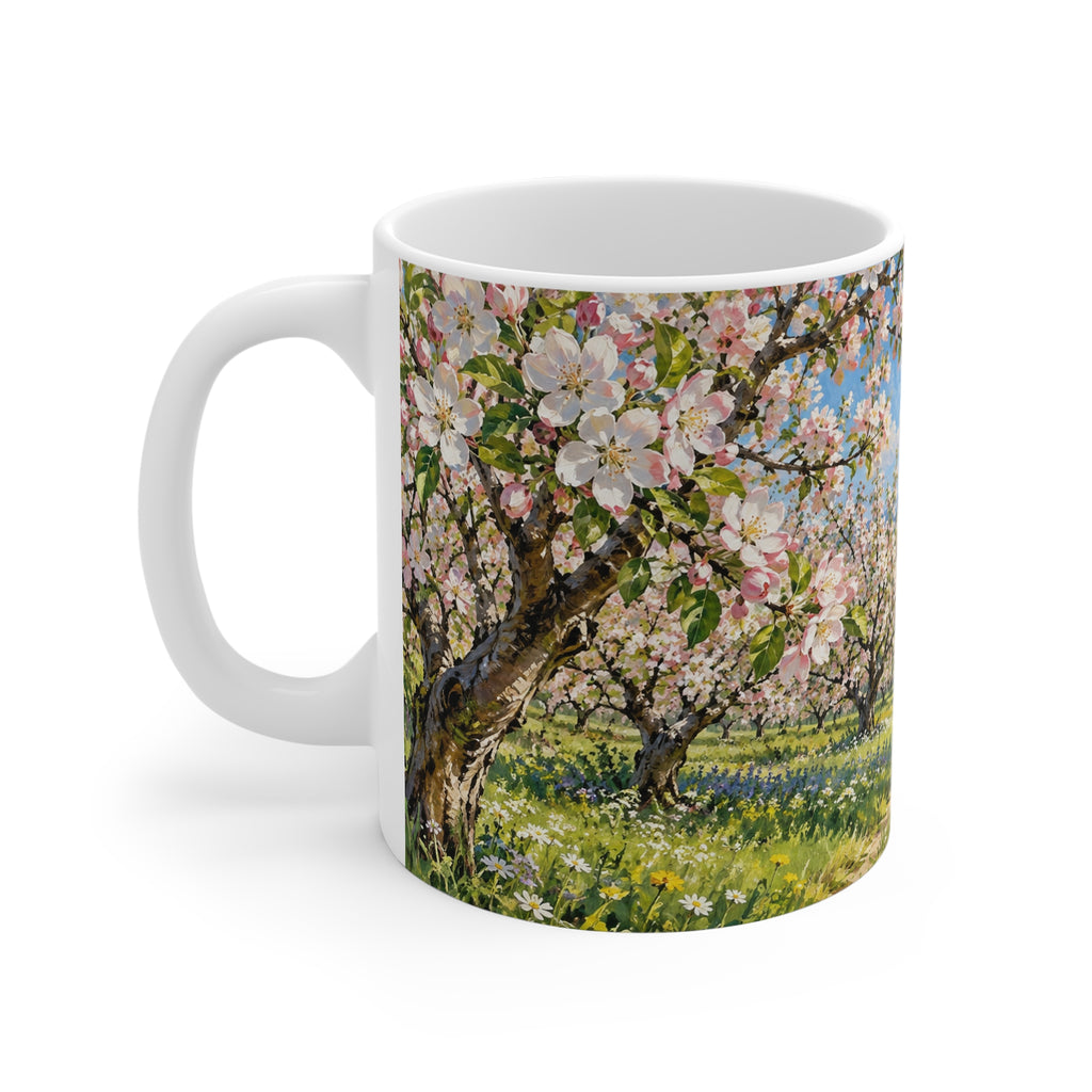 Orchard In Blossom | Classic Art Coffee Mug Gift (11oz)
