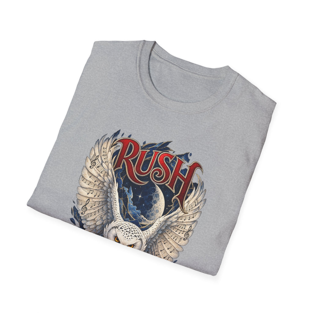 Rush | Fly by Night | Prog Rock | Owl Band Graphic T-Shirt