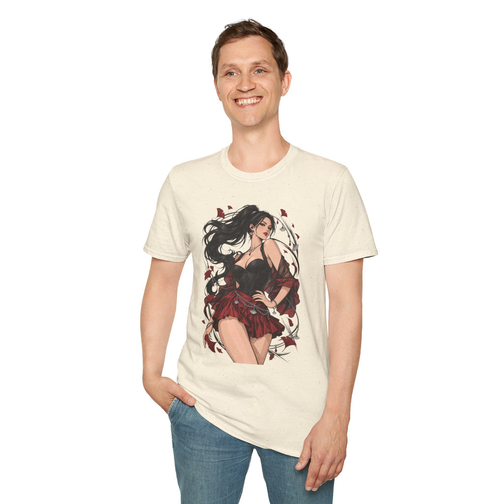 Victoria | Japanese Anime Style Sexy Pin Up Girl Graphic Shirt