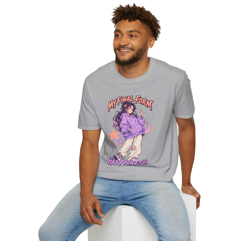 My Final Form Has Pockets | Cute Anime Girl Graphic Tee