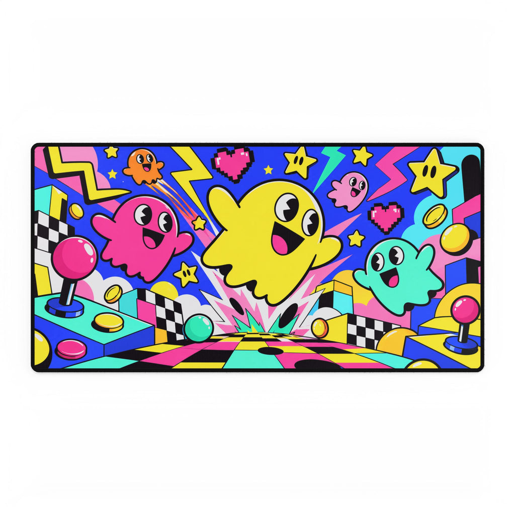 Mouse pad | Arcade Chaos: Colourful Gaming Desk Mat
