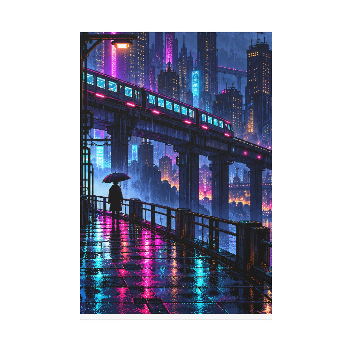 Stretched Matte Canvas Print — 1.25" Depth (Custom Design)