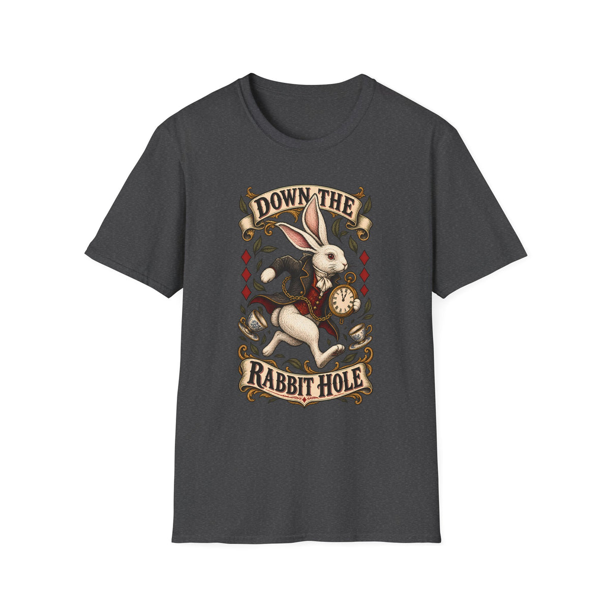 Down the Rabbit Hole | Alice in Wonderland Graphic Shirt