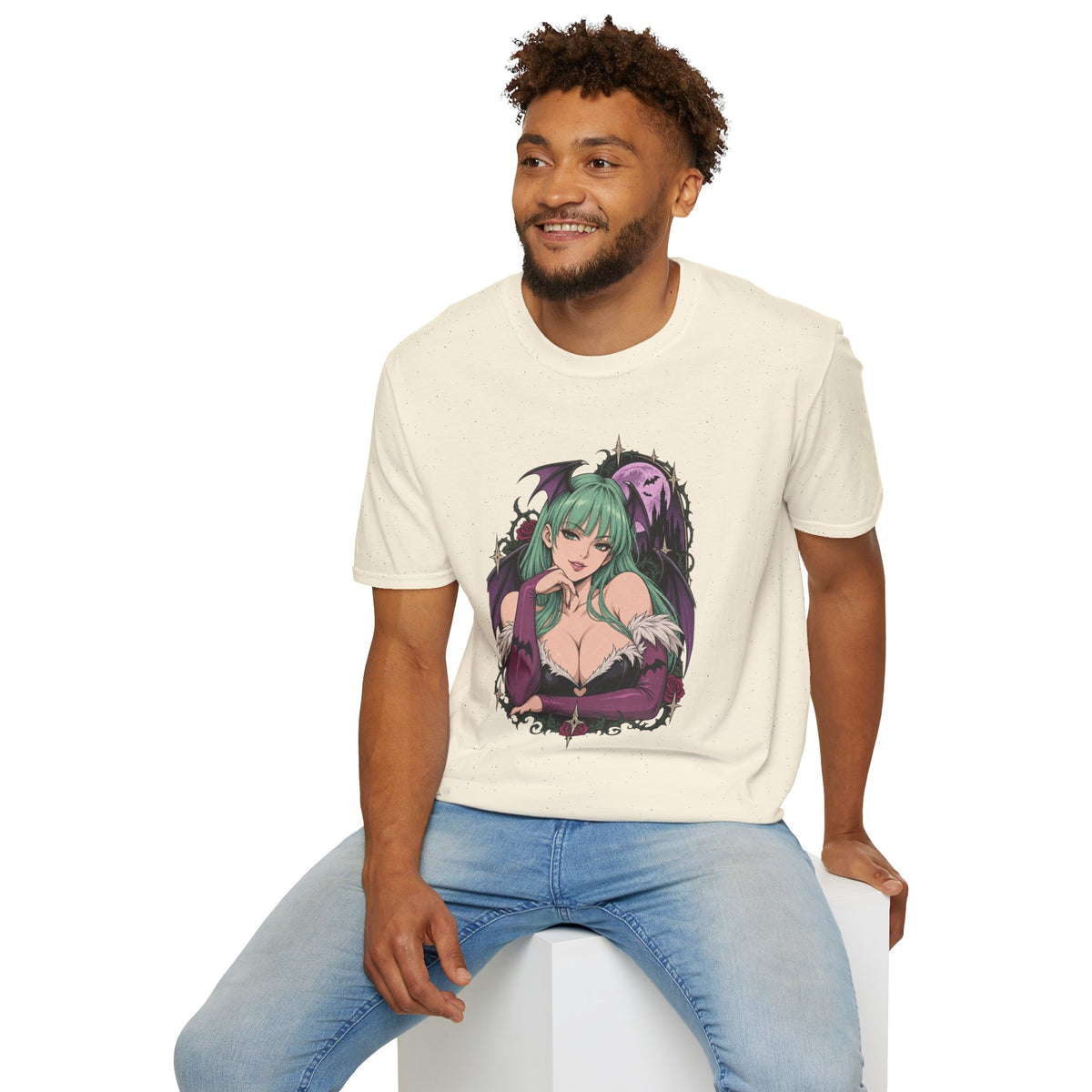 Morrigan | Sexy Pin Up Girl | Succubus Anime T-Shirt