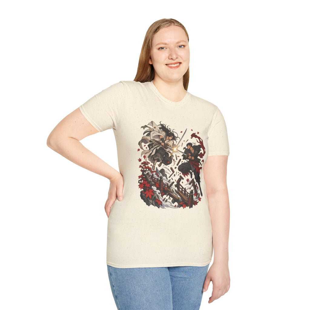 Battle of Broken Bridges | Anime Japanese Samurai Battle T-Shirt