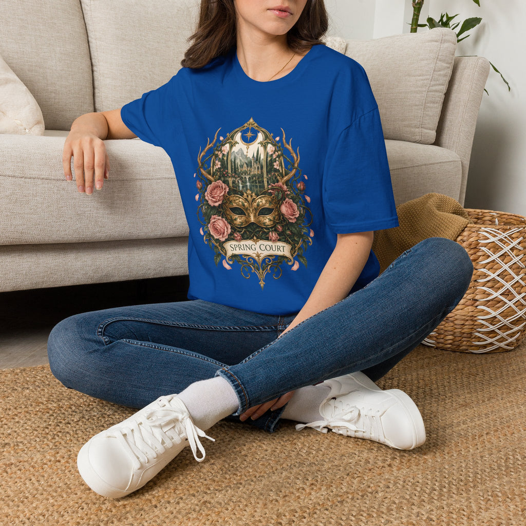 Spring Court | ACOTAR Book Floral Masquerade T-Shirt