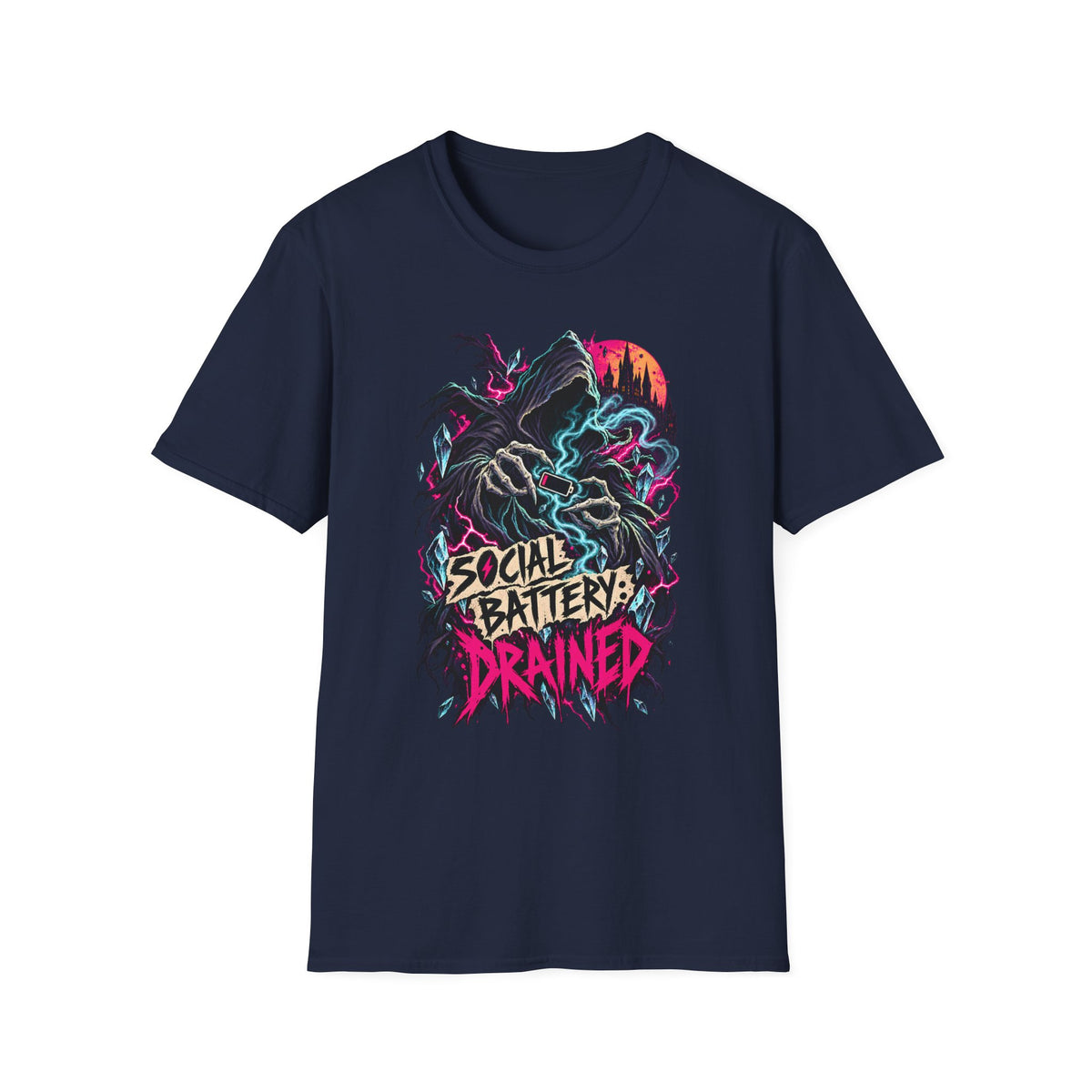 Socially Drained | Dementor | Harry Potter Graphic Tee