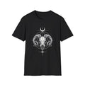 Ram Skull | Occult Moon Geometry | Graphic Tee