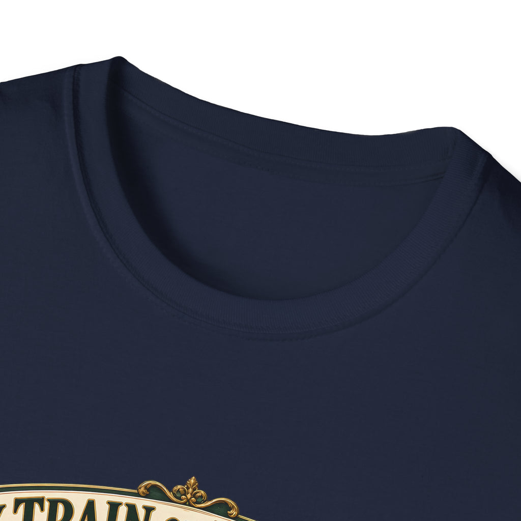 Train of Thought Vintage Steam Engine T-Shirt | My Train of Thought Has a Full Working Timetable