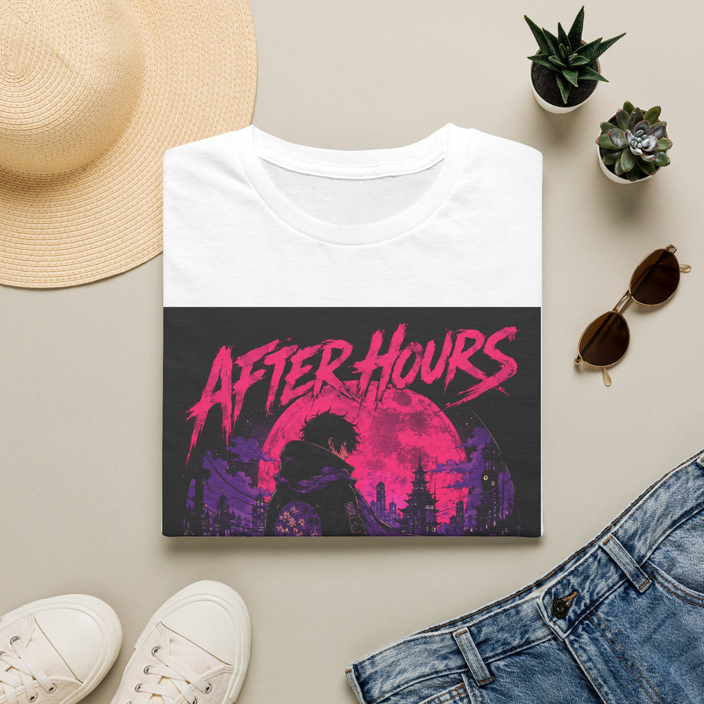 After Hours Graphic T-Shirt — Neon Night City Retro Tee