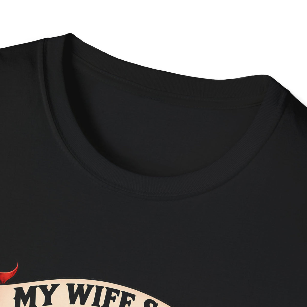 My Wife Said Behave | Funny Devil Couple T-Shirt