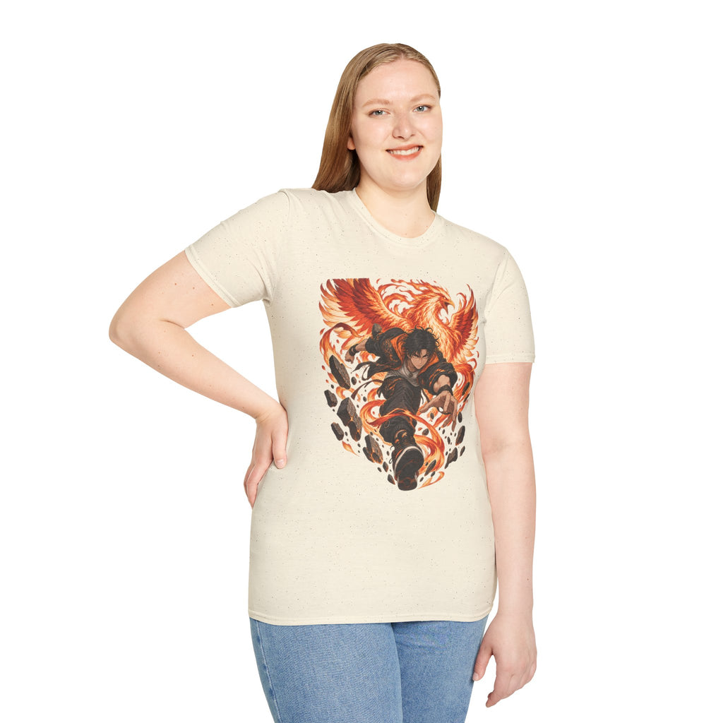The Phoenix Warrior | Japanese Style | Anime Ninja T Shirt