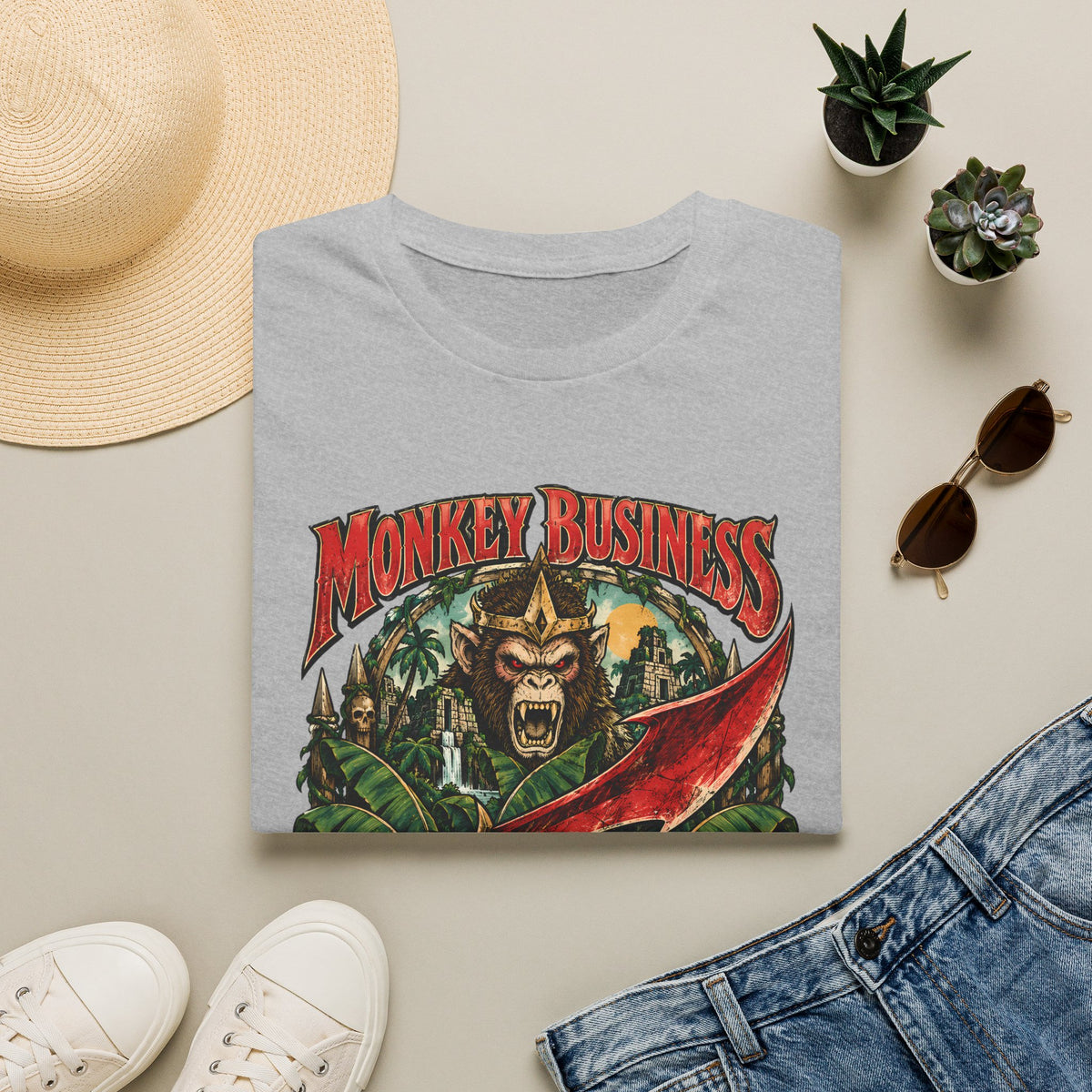 Monkey Business T‑Shirt - OSRS / Runescape Inspired Graphic Tee