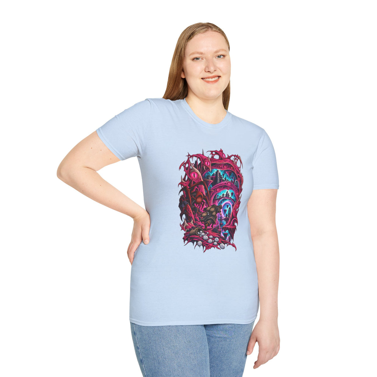 Abyssal Runecrafting | OSRS | Runescape | Psychedelic Portal Graphic T-Shirt