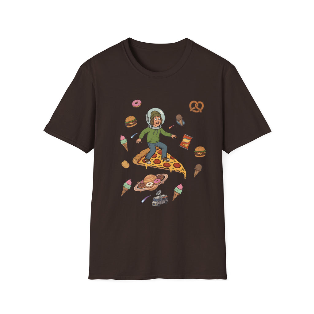 Pizza Ride - T-Shirt, Stoner / Weed Culture Stoner Design