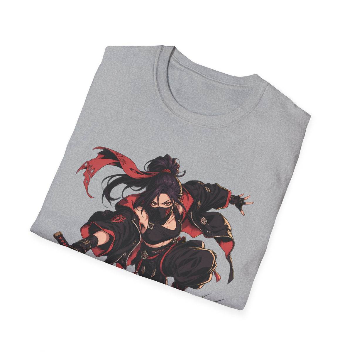 SHING! | Rooftop Samurai Girl | Japanese Anime Style Fight Shirt