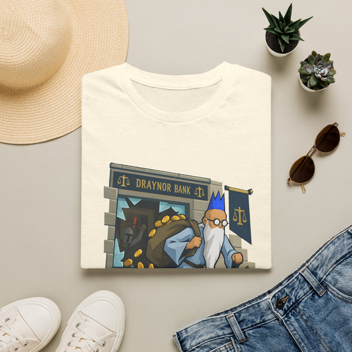 Retirement Plan Wise Old Man OSRS / Runescape T-Shirt