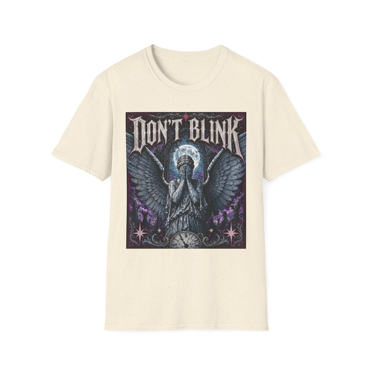 Don't Blink T-Shirt — Gothic Weeping Angel Graphic Tee