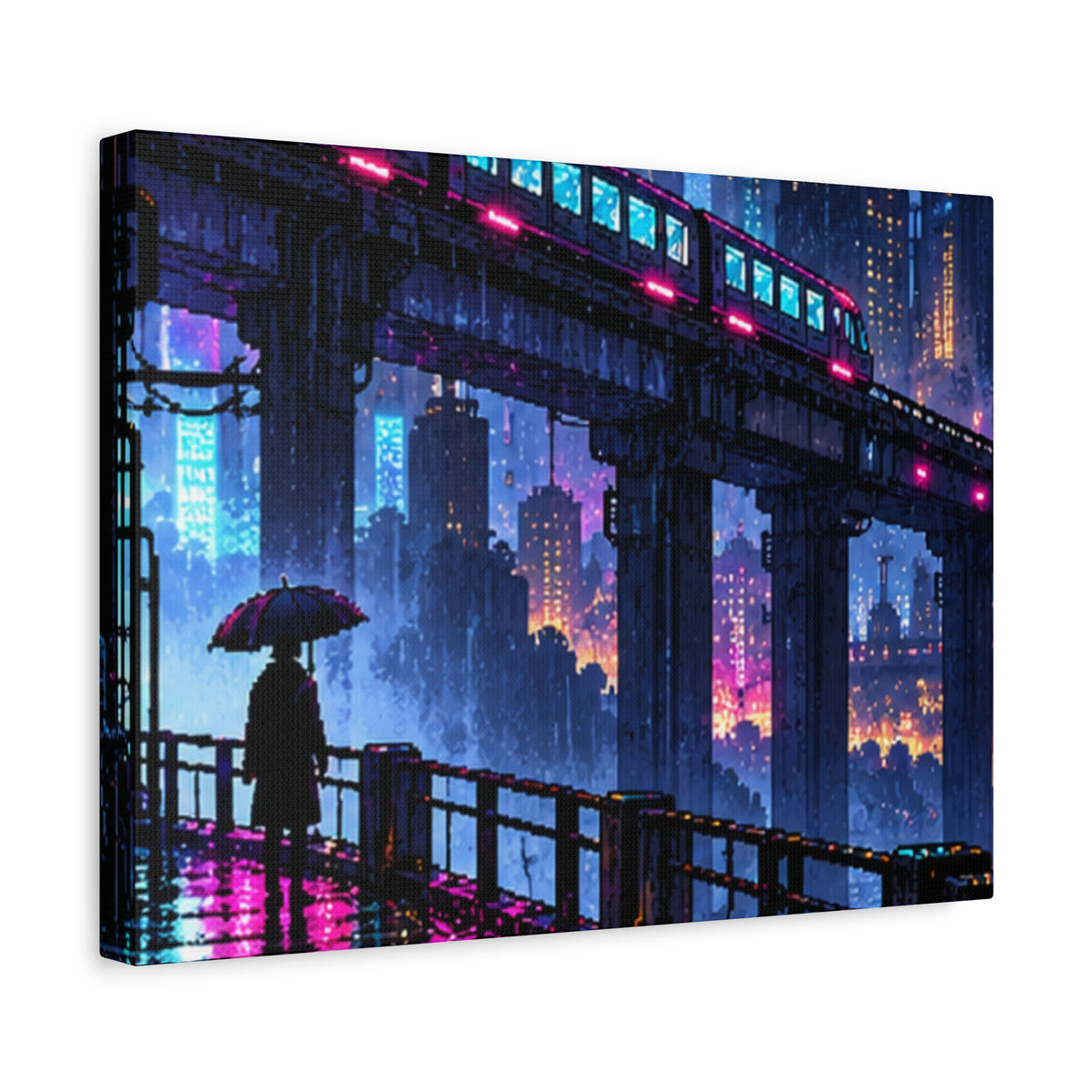 Stretched Matte Canvas Print — 1.25" Depth (Custom Design)