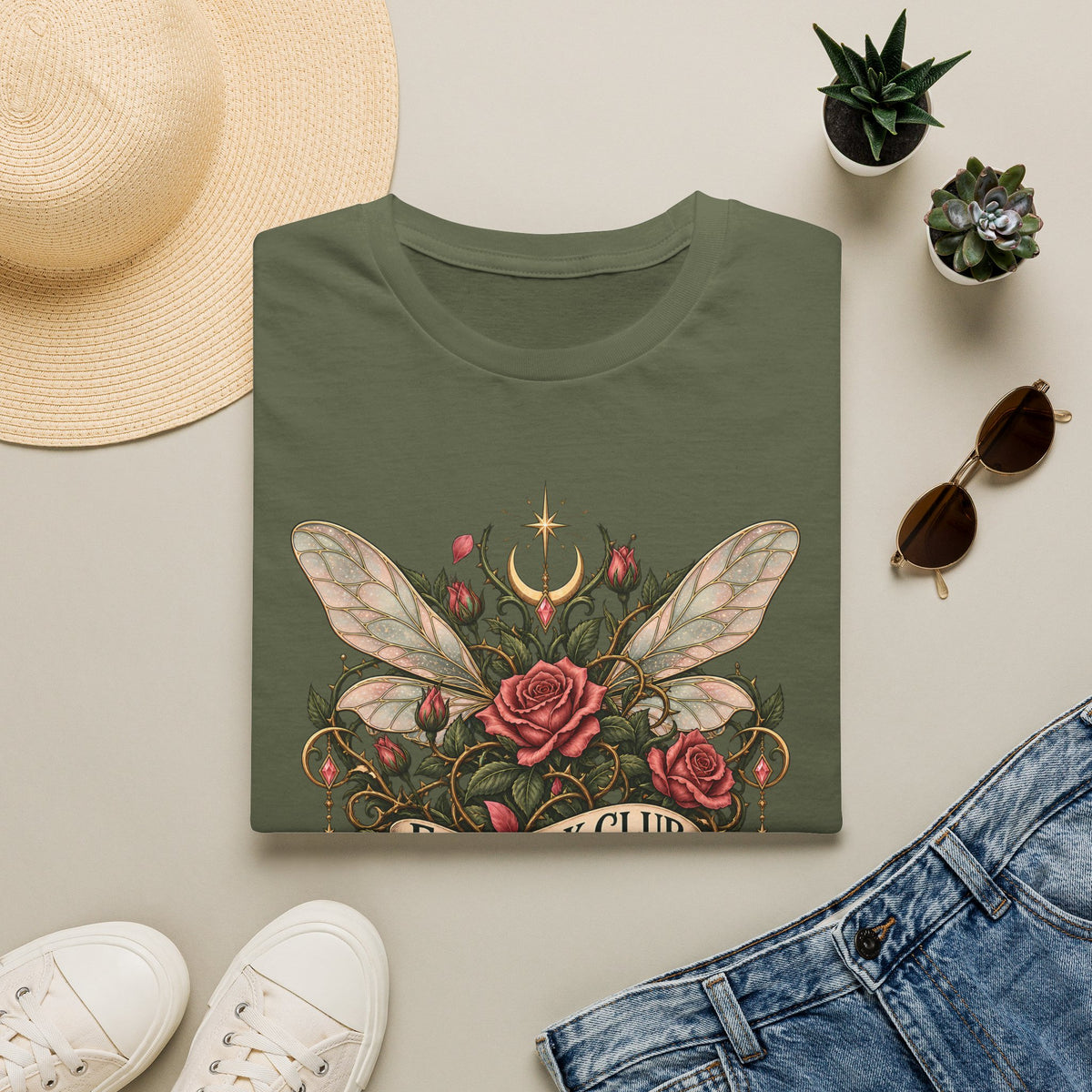 Fae Book Club | ACOTAR Inspired Book Club Graphic T Shirt