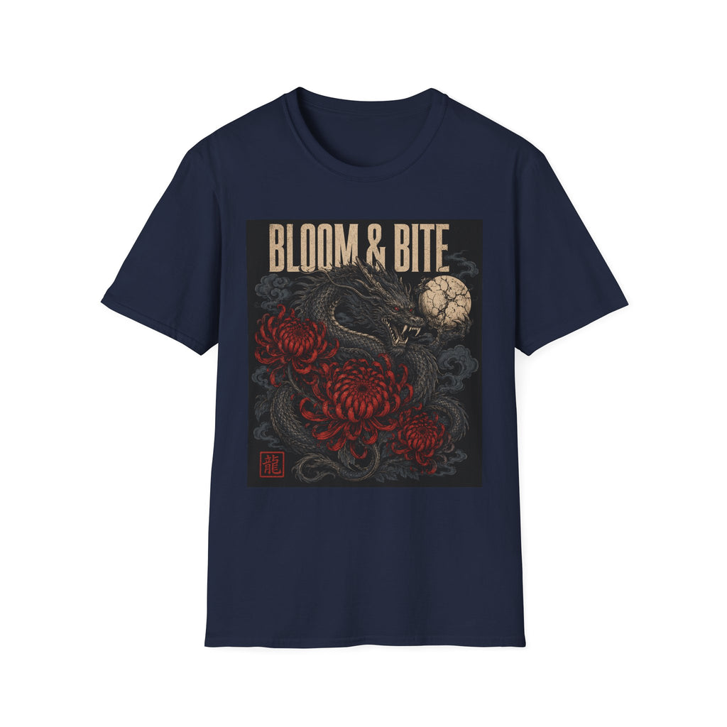Bloom & Bite Dragon Floral Graphic Tee