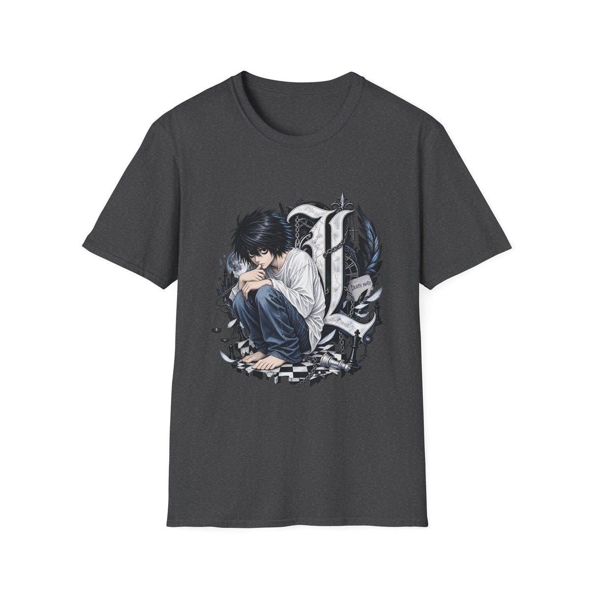 Death Note | L | Anime | Graphic Tee