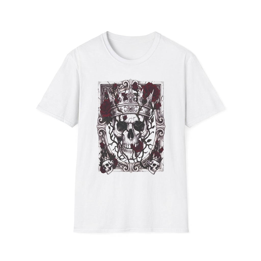 The Briar King - T-Shirt, Gothic / Dark Fantasy Skulls & Roses Design