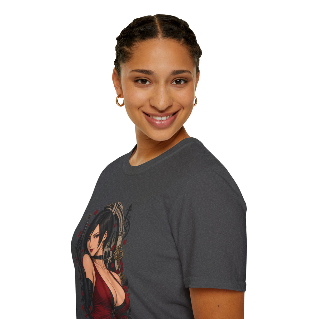 Ada Wong | Residsent Evil Gothic Anime Pin Up Girl T-Shirt