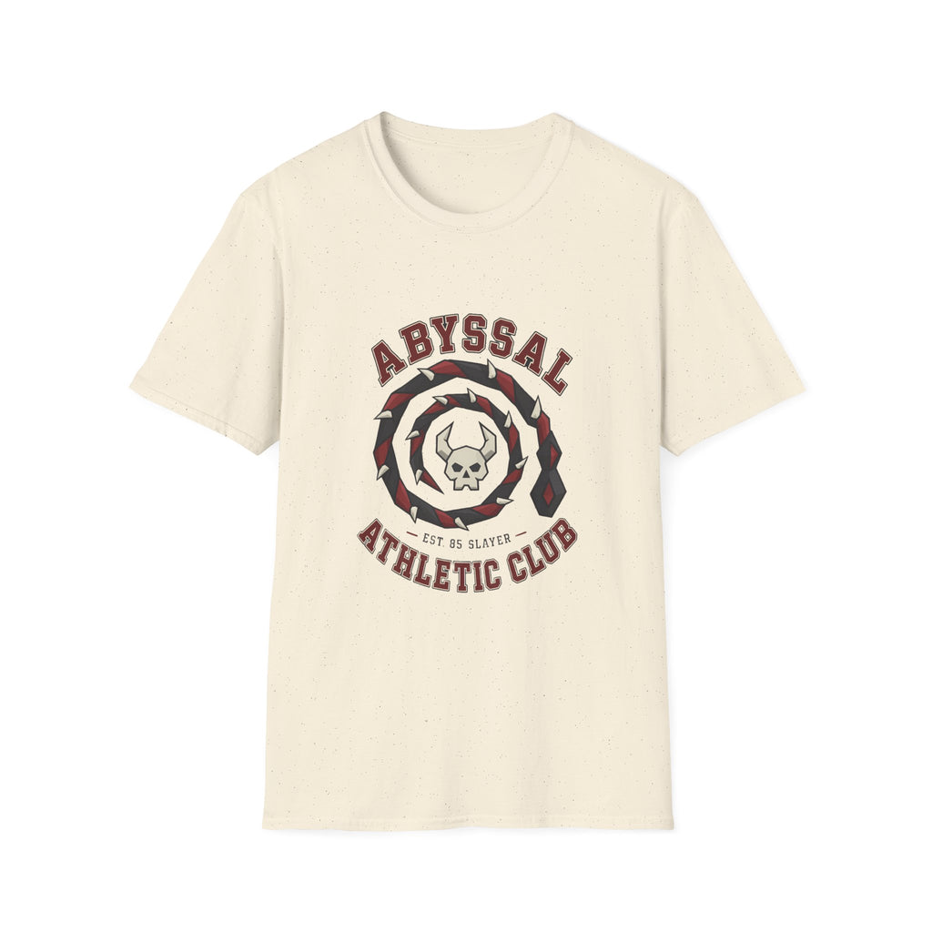 Abyssal Athletic Club T‑Shirt Runescape/OSRS Inspired Abyssal Whip