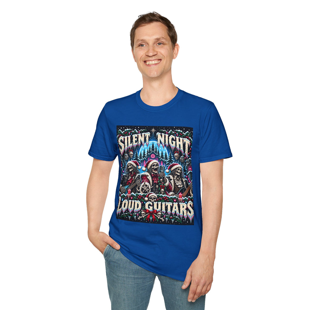 Silent Night Loud Guitars T-Shirt
