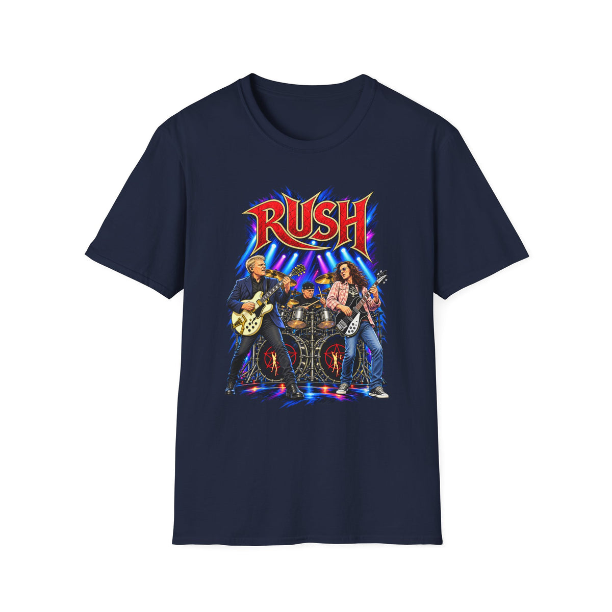 Rush | Concert Band T-Shirt | Retro Rock Concert Graphic Tee