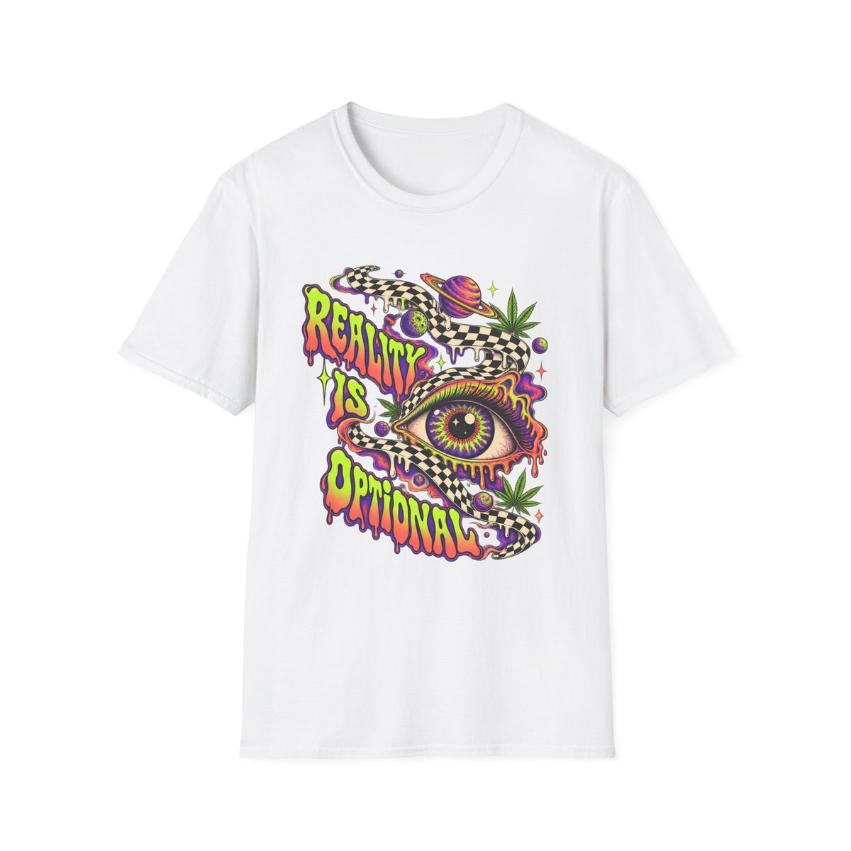 Reality is Optional | Trippy | Stoner | Tee